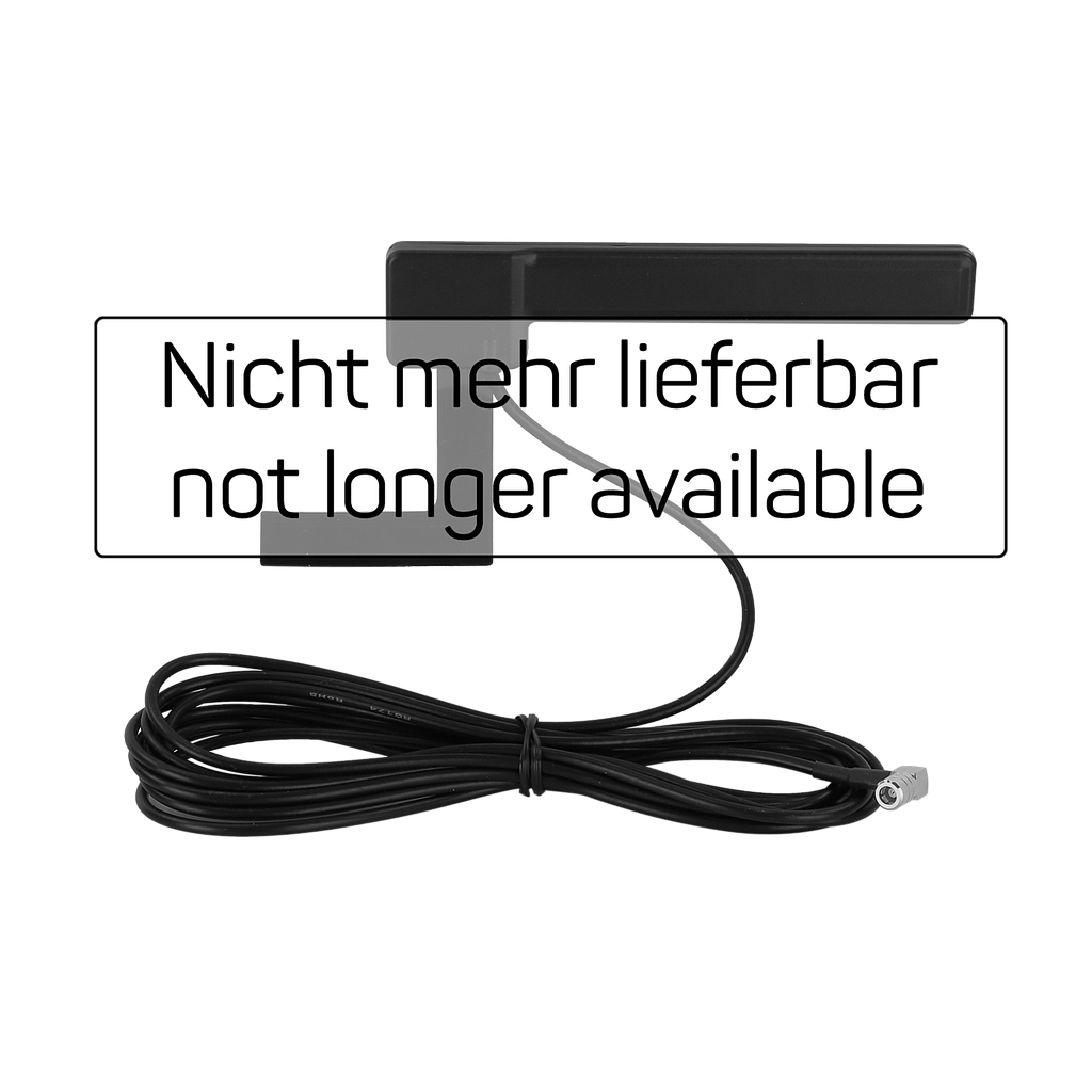 Glasklebeantenne DAB/DAB+ SMB(f) 90° 5V/12V Phantom 151000-28