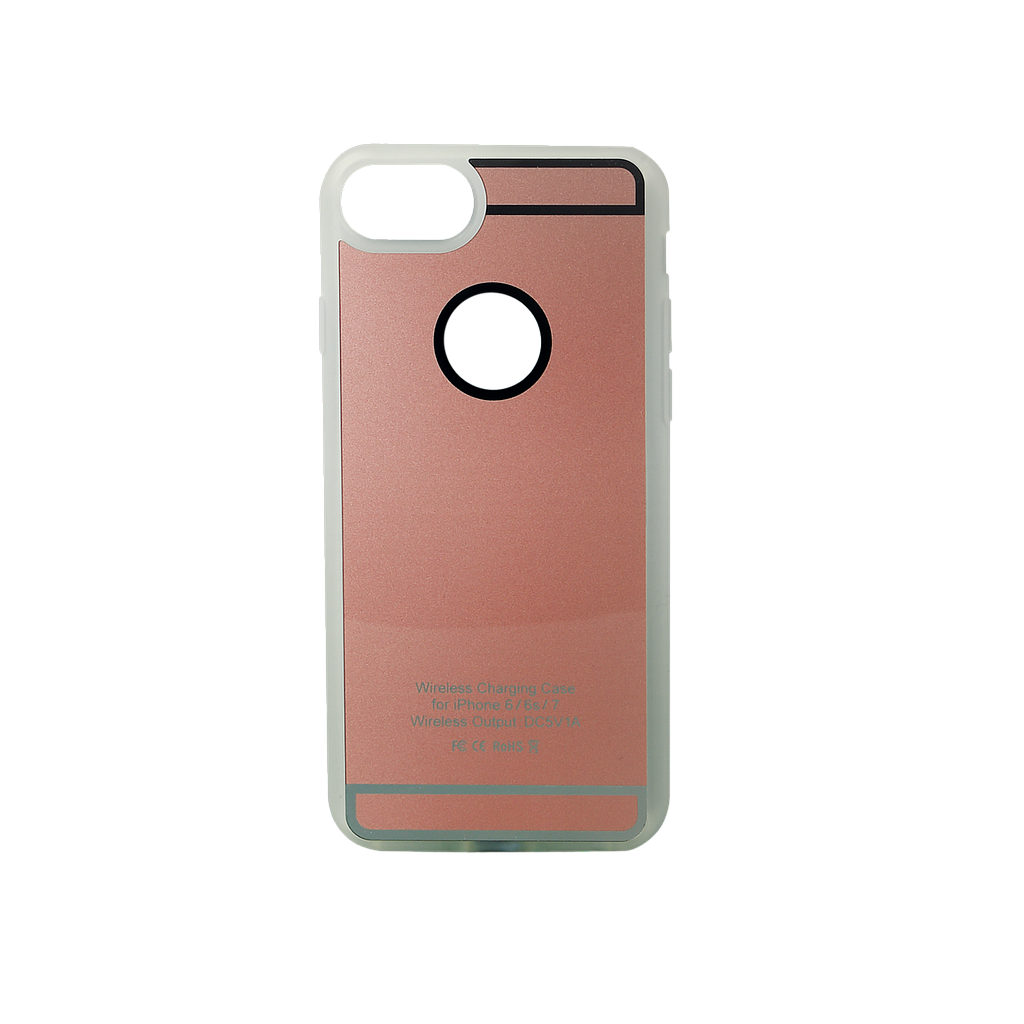 INBAY® Ladeschale für iPhone 6 / 6S / 7 rosegold 240000-22-02