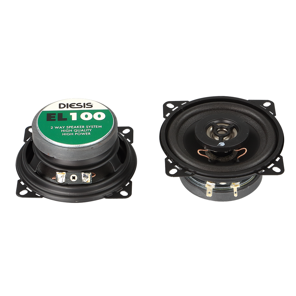 Lautsprecher 2-Wege Coaxial 100mm 70W max. 1 Paar EL100