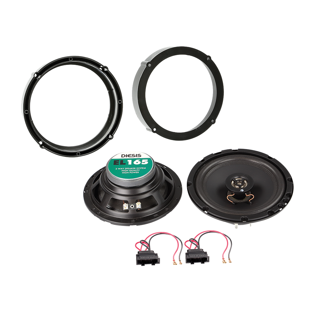 Lautsprecher Kit Seat/Skoda/VW Calearo 2-Wege Coaxial 671320-16-1