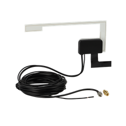 [2100000017928] Glasklebeantenne DAB/DAB+ SMA(m)/SMB(f) 12V extern 151000-33