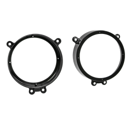 [2100000023837] Lautsprecherringe BMW/Mercedes Ø165mm Türe Front 271190-13