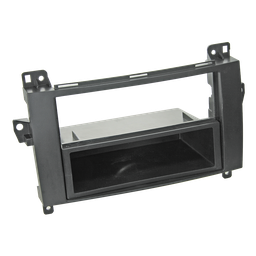 [2100000026814] 2-DIN RB mit Fach Mercedes A / B / Viano / Vito schwarz 281190-18